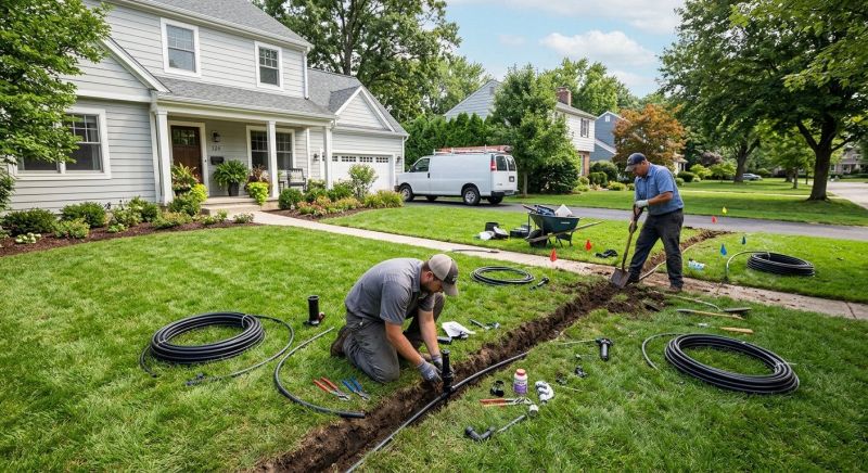Outdoor Sprinkler Installation in Ventura County, CA