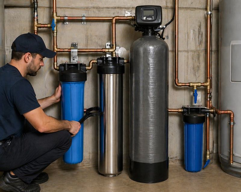 Water Filtration Installation in Houston, TX