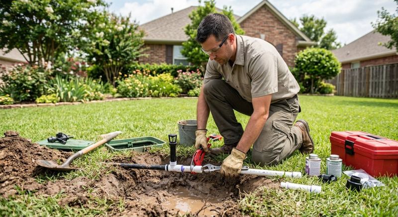 Damaged Sprinkler Repair in Ventura County, CA
