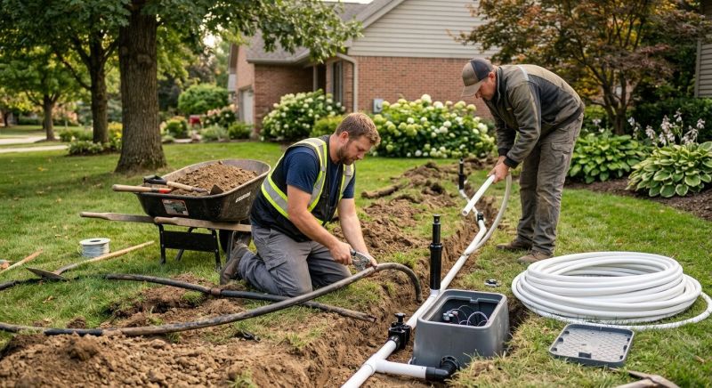 Garden Irrigation Installation in Aiken, SC