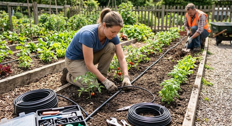Garden Irrigation Installation in Honolulu, HI