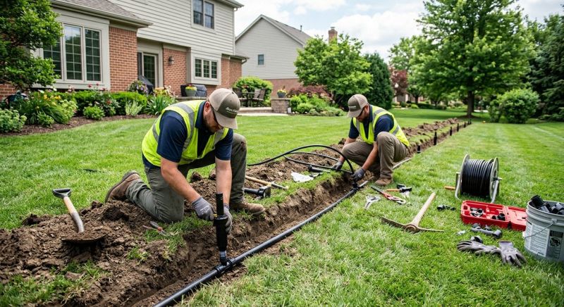 Garden Sprinkler Installation in Aiken, SC