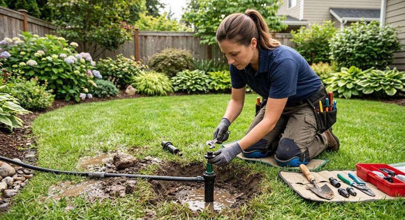 Garden Sprinkler Replacement in Aiken, SC