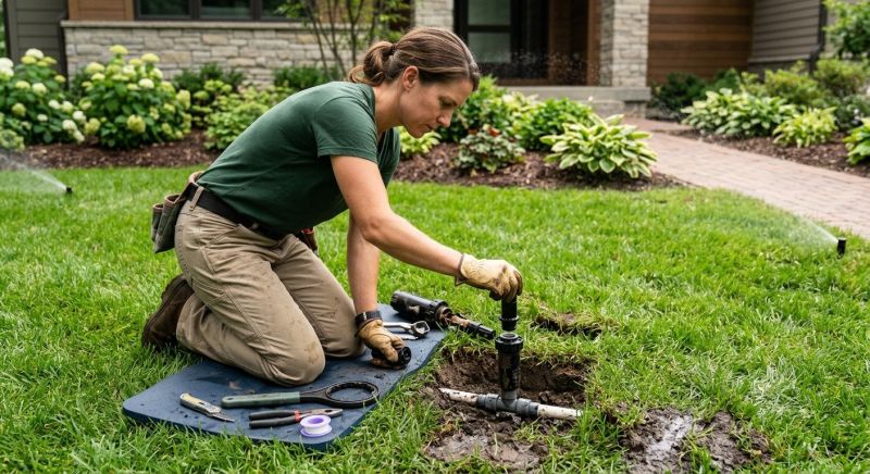 Garden Sprinkler Replacement in Ventura County, CA