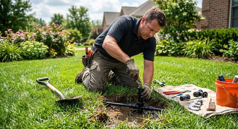 Grass Sprinkler Repair in Aiken, SC