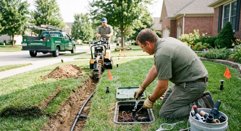 Inground Sprinkler Installation in Aiken, SC