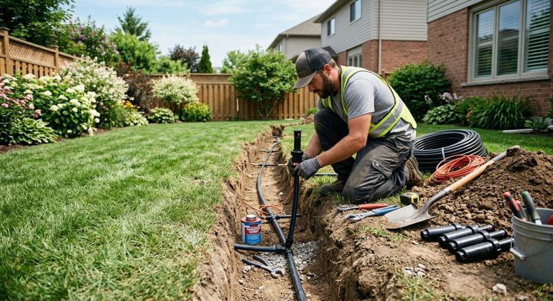 Outdoor Sprinkler Installation in Aiken, SC