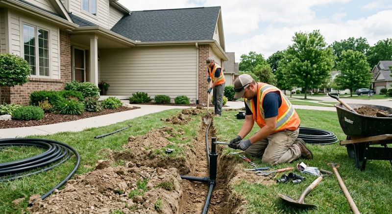 Sprinkler System Relocation in Aiken, SC
