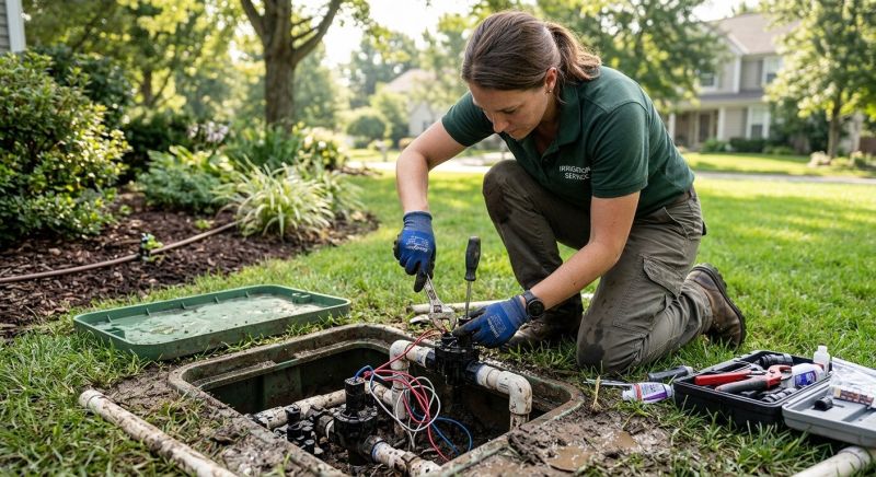 Sprinkler Valve Repair in Aiken, SC
