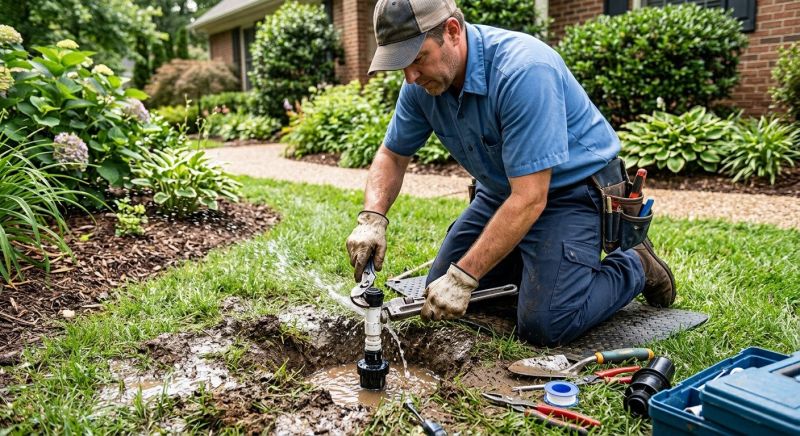 Water Sprinkler Repair in Aiken, SC